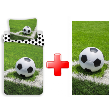 Sport Focis Pitch ágyneműhuzat és törölköző szett babaágynemű, babapléd