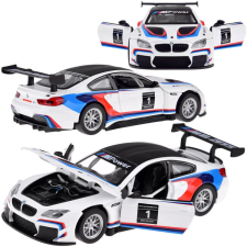 Sportautó modell BMW M6 GT3 1:32 méretarány autópálya és játékautó