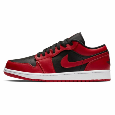  Sportcipő Nike Air Jordan 1 Low 553558606 Férfi Piros 42.5