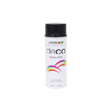 Spray festék Motip RAL 9005 mélyfekete selyemfényű 400ml aeroszolos termék
