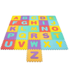 Springos Ábécés puzzle szőnyeg gyerekeknek, 170x150 cm, többszínű játszószőnyeg