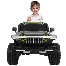 Springos Elektromos terepjáró kisautó 4x4 hajtás - szürke elektromos járgány