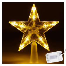 Springos fénydekoráció 10 led karácsonyi dekoráció