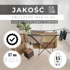 Springos Ha7507 misztikus mosószárítógép ruhaszárító állvány