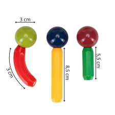 Springos Kg0050 mágneses blokkok 128 db. barkácsolás, építés