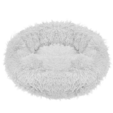 Springos Kutya/macska puha ágy, szürke, 100 cm szállítóbox, fekhely kutyáknak