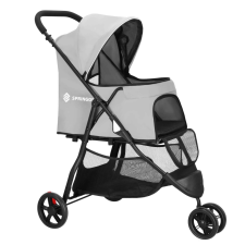 Springos Pa0306 állatkocsi szállítóbox, fekhely kutyáknak