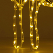 Springos rénszarvas fény dekoráció 144 led kültéri izzósor