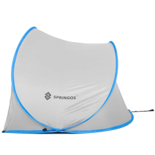Springos strandsátor 200x120cm #szürke-kék strandjáték