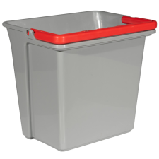 SPRINTUS vödör 5 literes, szürke, fogantyú piros Matrix (304014) takarító és háztartási eszköz