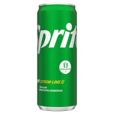 SPRITE Üdítőital, szénsavas, 0,33 l, dobozos, SPRITE, citrom és lime üdítő, ásványviz, gyümölcslé