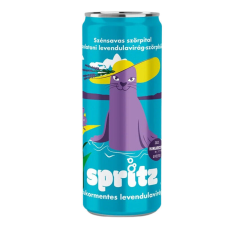 Spritz by spájz szörpital cukormentes levendulavirág szénsavas 330 ml üdítő, ásványviz, gyümölcslé