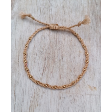 Spun Beige & Gold karkötő karkötő