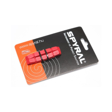 Spyral csere fékbetét gumi V-fékhez, 72 mm, piros kerékpár fék