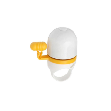 Spyral Eggs pengetős csengő, 34 mm, sárga kerékpár és kerékpáros felszerelés