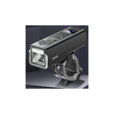 Spyral első lámpa / elektromos duda, 400 lumen, USB-ről tölthető, fekete kerékpár lámpa