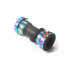Spyral Shimano kompatibilis Hollowtech II integrált középcsapágy, 68-73 mm, rainbow színű kerékpár hajtómű