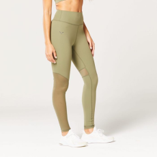 SQUATWOLF Mesh Insert Leggings Green L