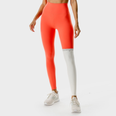 SQUATWOLF Women‘s leggings LAB360º Colour Block Hot Coral - SQUATWOLF L