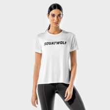 SQUATWOLF Women‘s T-shirt Iconic White - SQUATWOLF női póló