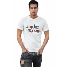  Squid Game Logó - Férfi Póló