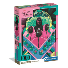Squid Game Nyerd meg az életed 1000 db-os Compact puzzle Clementoni puzzle, kirakós