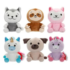  Squishimi figurák, 14 cm, 6 féle játékfigura