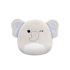 Squishmallows 20 cm - Cherish a kacsintó elefánt, csillogó fülekkel mágneses építőjáték