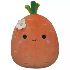 SQUISHMALLOWS Caroleena sárgarépa plüss figura virág dísszel - 13 cm plüssfigura