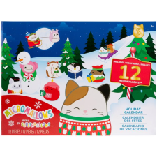 SQUISHMALLOWS Micromallows adventi naptár, 12 db (191726842156) plüssfigura