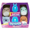 SQUISHMALLOWS Squishville Down Under mini plüssök 6 darabos szett, amely 2 db meglepi mini plüsst tartalmaz