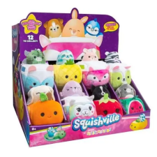 SQUISHMALLOWS Squishville mini 2az1ben plüss járműben 5 cm - többféle plüssfigura