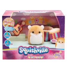 SQUISHMALLOWS Squishville mini plüss játékkészlet - Music Festival készlet plüssfigura