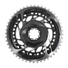 Sram Direct Mount tányérkészlet, eredeti, 46-33 fog, belső+külső, RED 2x12, alumínium, fekete, 11 sebességes SRAM Bicikli alkatrészek Kerékpár alkatrészek Kerékpár lánctányérok