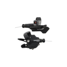 Sram X4 Trigger váltókar készlet (bal és jobb), 3x8s, fekete kerékpár váltó