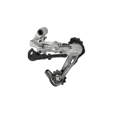 Sram X5 hátsó váltó, hosszú kanalas, 9s, ezüst színű kerékpár váltó