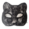 ST Csipkés cica maszk fekete
