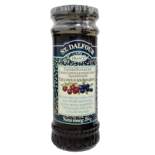  St. Dalfour Vörös és kékáfonyadzsem 284g reform élelmiszer