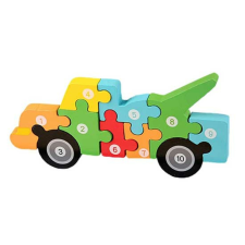 ST Montessori 3D fa kirakós, puzzle Vontatóautó puzzle, kirakós