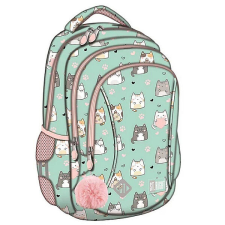 St. Right cicás iskolatáska, hátizsák 39 cm - Charming Cats iskolatáska