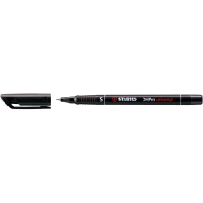 STABILO Alkoholos marker 0,4mm, STABILO OHPen S fekete filctoll, marker