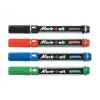 STABILO Alkoholos marker, 1,5-2,5 mm, kúpos, STABILO "Mark-4-all", fekete