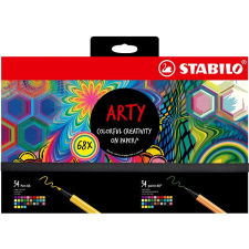 STABILO ARTY - 68 db - tűfilc és prémium szálas filctoll filctoll, marker