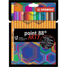 STABILO ARTY Point 88 18db-os vegyes színű tűfilc készlet filctoll, marker