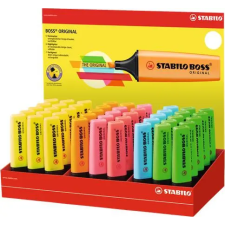 STABILO Boss 2-5mm Szövegkiemelő display - Vegyes színek (45 db) filctoll, marker