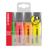 STABILO Boss 2-5mm Szövegkiemelő készlet - 4 szín