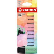 STABILO BOSS MINI Pastel - 6 szín filctoll, marker