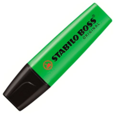 STABILO : BOSS Original szövegkiemelő zöld színben 2-5mm-es filctoll, marker