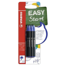 STABILO EASY utántöltő patron, 0,5 mm, 6 db, kék tollbetét
