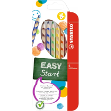 STABILO EasyColors színes ceruza balkezes 6 darab/doboz színes ceruza
